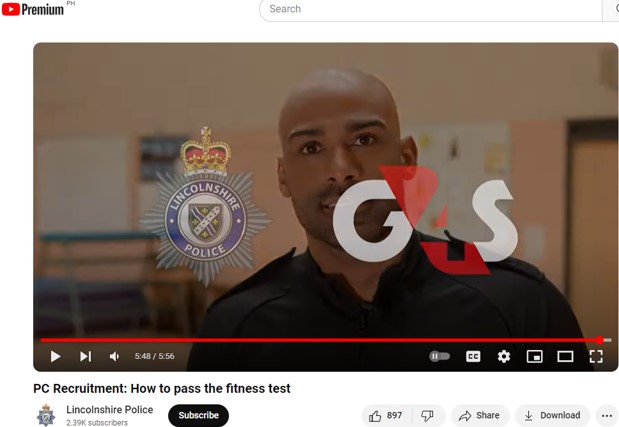 Police Training Bleep Test